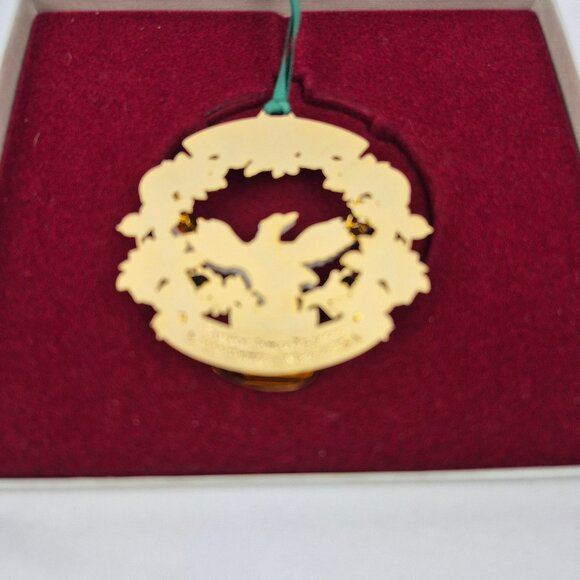 1998 Official White House Christmas Ornament Commemorates the 15th President - Picture 6 of 16